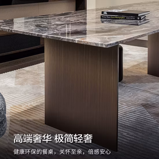 Sintered Stone Household Lounge Furniture Interior Decoration Customized