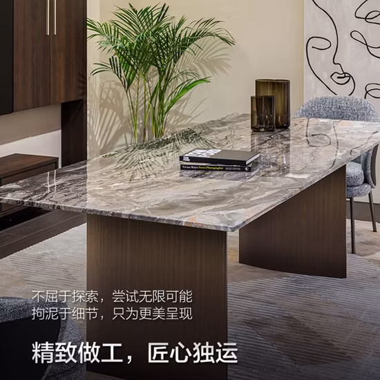 Sintered Stone Household Lounge Furniture Interior Decoration Customized
